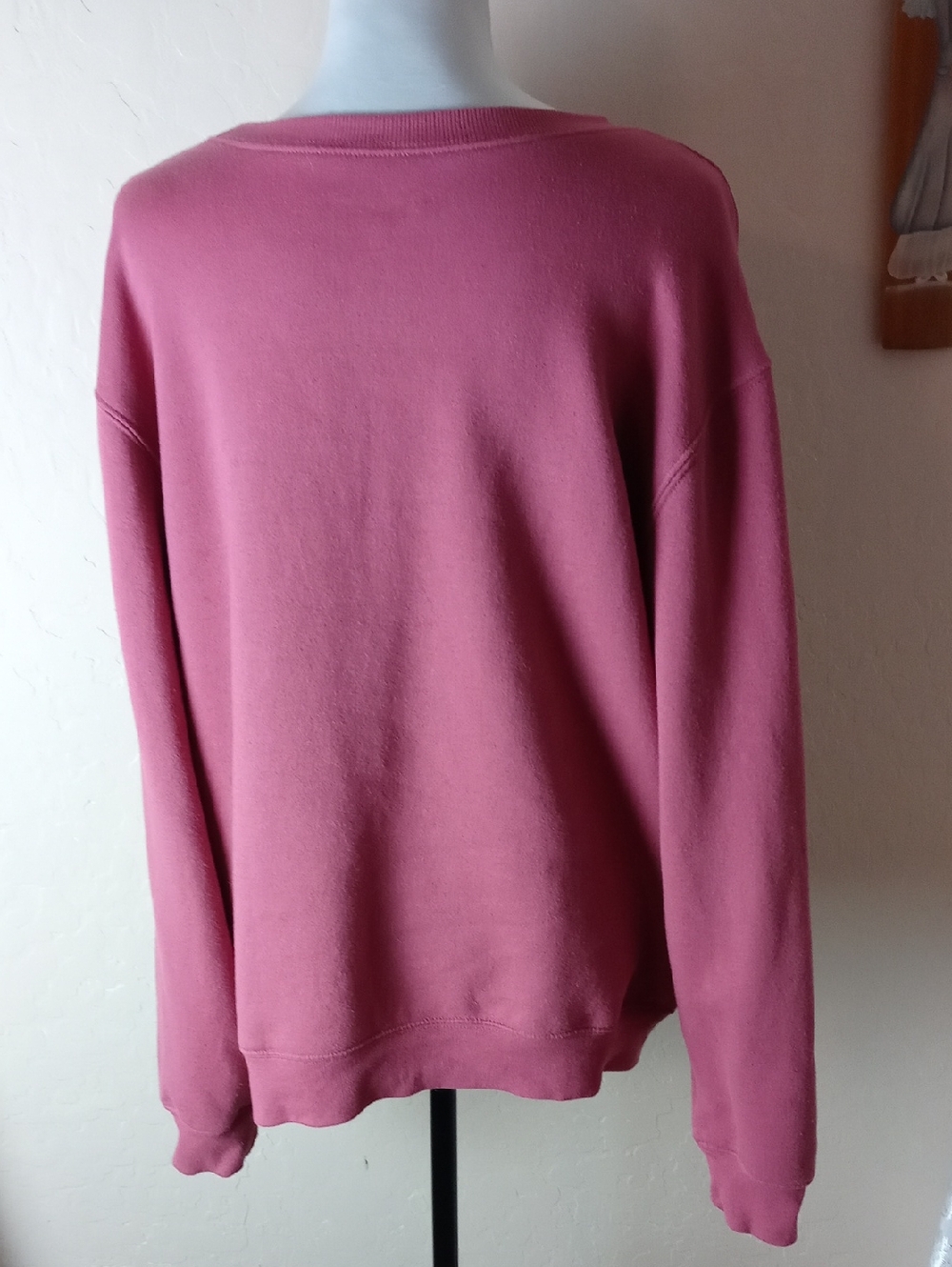 Disney Stitch Pink Rainbow Graphic Crewneck Sweatshirt - Picture 4 of 5